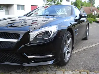 Mercedes-Benz SL 400 — Roadster élégant, 40 000 km seulement — Seitenansicht