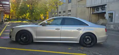 Audi S8 4.0 TFSI V8 — Berline de prestige 520 ch, sans accident — côté