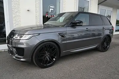 Range Rover Sport 3.0 SDV6 — Prestige diesel, toit panoramique, service frais — rear view