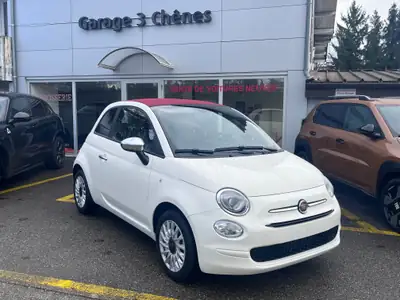 Fiat 500C 1.0 MildHybrid Lounge — Cabriolet urbain, technologie hybride douce, 100 km seulement — Miniature 7
