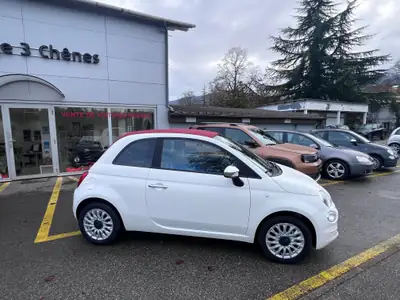 Fiat 500C 1.0 MildHybrid Lounge — Cabriolet urbain, technologie hybride douce, 100 km seulement — Miniature 8