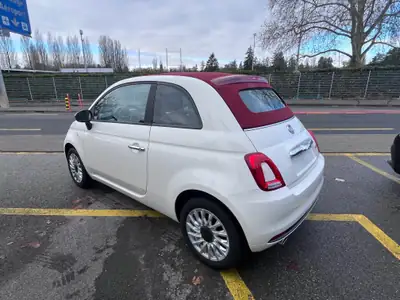 Fiat 500C 1.0 MildHybrid Lounge — Cabriolet urbain, technologie hybride douce, 100 km seulement — Miniature 10