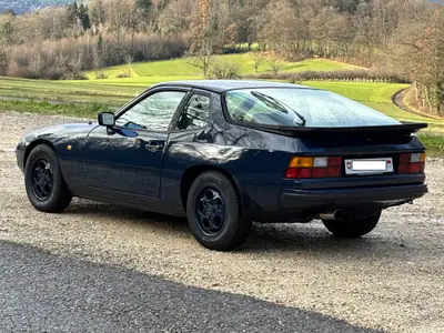Porsche 924 Turbo 1981 — Coupé sport restauré, 177 ch, collector — Miniatura 8