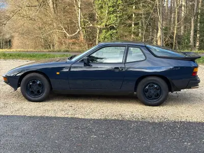 Porsche 924 Turbo 1981 — Coupé sport restauré, 177 ch, collector — Miniatura 10