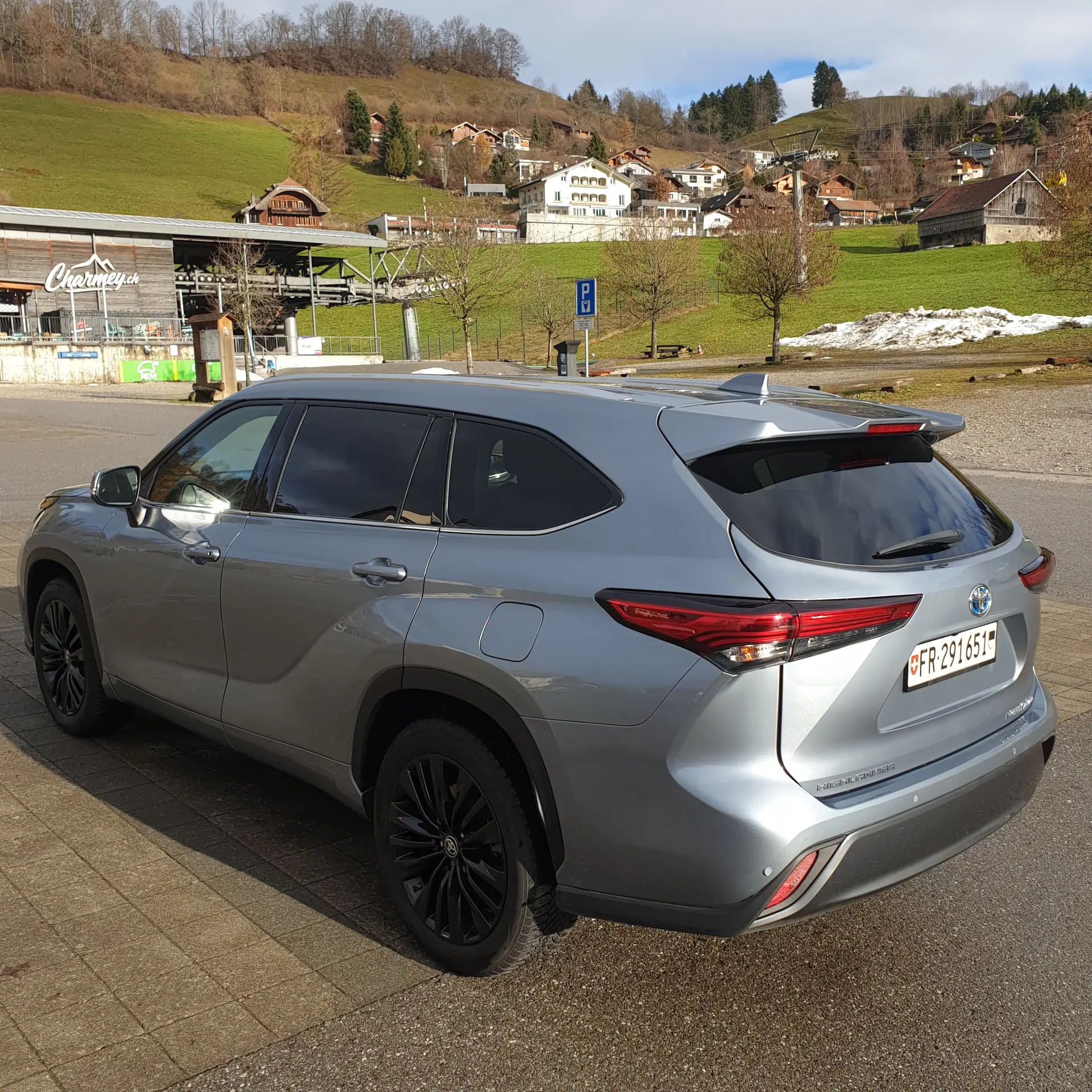 Toyota Highlander 2021 occasion Cerniat FR — 4