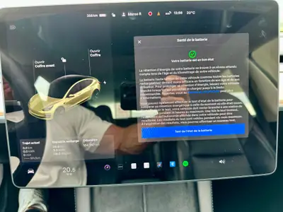 Tesla Model 3 2021 — Berline électrique performante, 105 000 km — Detail