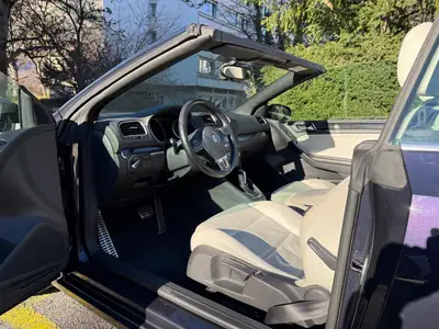 VW Golf Cabrio 1.4 TSI DSG — Décapotable sportive, jantes BBS, parfait état — intérieur
