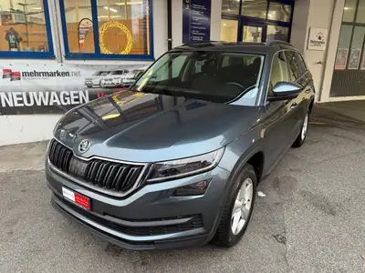 Skoda Kodiaq 2.0 TDI 190 ch — SUV 7 places robuste, 4x4 intégral et sans sinistre — côté