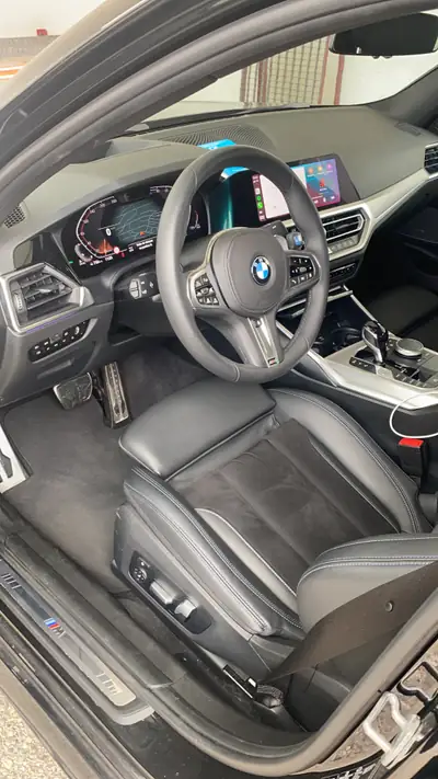 BMW 320d xDrive M Sport — Diesel hybride 48V, première main, 73'000 km — cruscotto