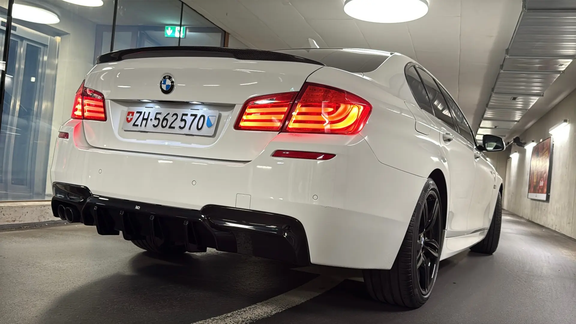 BMW 525d xDrive — Diesel puissant, M-Sportpaket d'usine, frais révisé septembre 2026