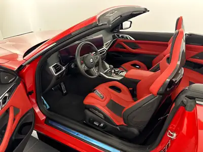 BMW M4 Cabrio Compétition xDrive — 510 ch, Race Track Packet, 1ère main — dashboard