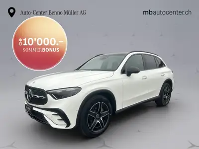 Mercedes-Benz GLC 220 d AMG Line 4matic — SUV diesel hybride, prestige et efficacité — vue extérieure