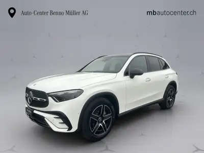 Mercedes-Benz GLC 220 d AMG Line 4matic — SUV diesel hybride, prestige et efficacité — côté