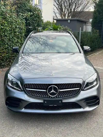 Mercedes-Benz C 300 d AMG Line 4Matic — Break diesel performant, 94'000 km seulement — Heckansicht