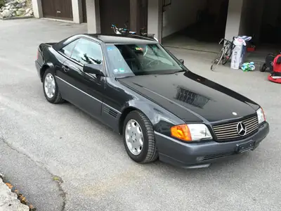 Mercedes-Benz SL 500 — Cabriolet V8 légendaire, état exceptionnel, Zulassung véhicule ancien — Miniatura 12