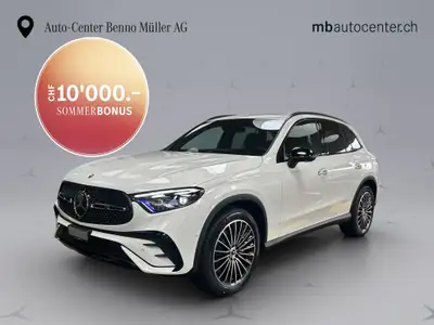 Mercedes-Benz GLC 220 d AMG Line 4matic — SUV diesel hybride, 15 km seulement — vue extérieure