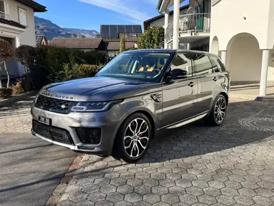 Range Rover Sport 5.0 V8 S/C — SUV Premium 525 ch, Autobiography Dynamic, État Neuf — exterior view