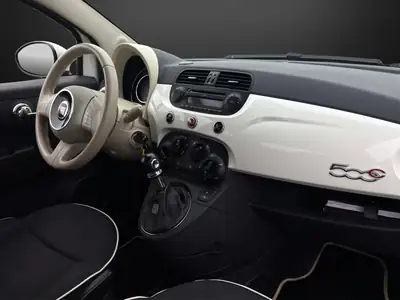 Fiat 500C 1.2 Lounge — Cabriolet emblématique, révision faite, sans sinistre — Thumbnail 10