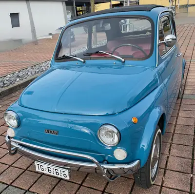 FIAT 500L 1969 — Icône italiana en excellent état, véhicule de collection — arrière