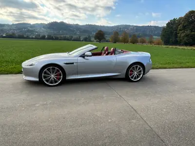 Aston Martin DB9 Volante Touchtronic — Cabriolet de prestige, 58 000 km, sans accident — côté
