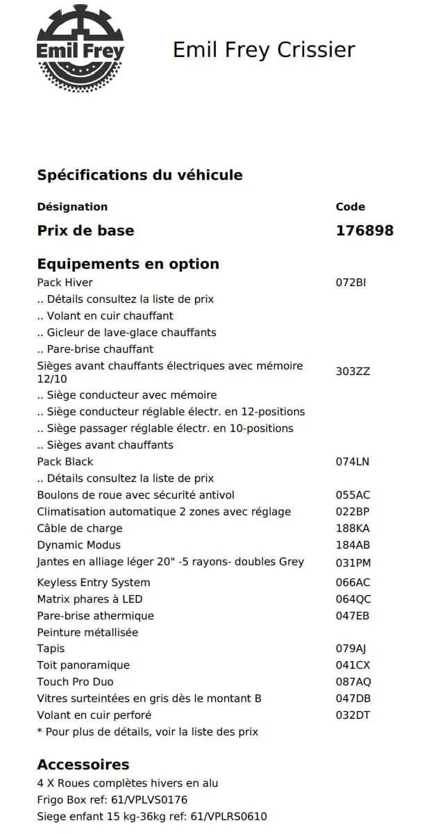 Land Rover Range Rover Evoque 2023 occasion Lausanne — 2