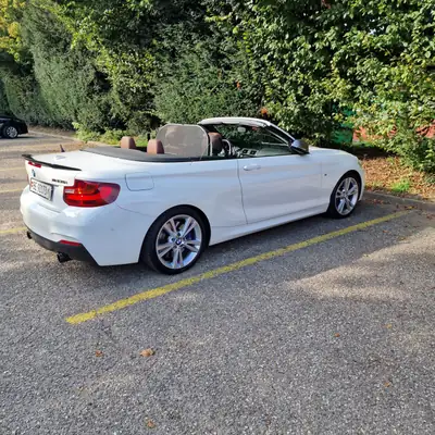 BMW M235i xDrive Cabriolet — Roadster sportif turbo, +80 PS tunné, 122'000 km — côté