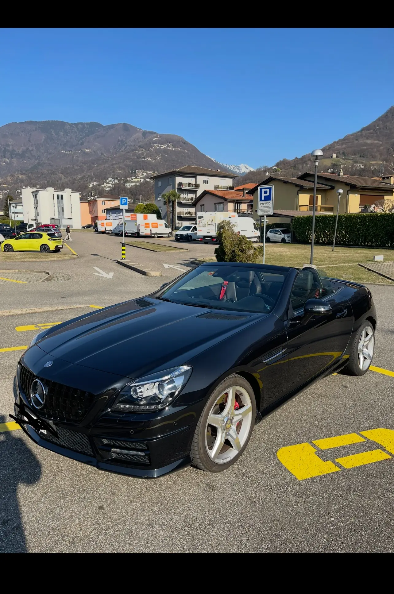 Mercedes-Benz SLK 250 7G-Tronic — Cabriolet sportif, 60'000 km, sans accident — vista esterna