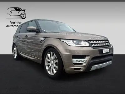 Land Rover Range Rover Sport 2016 — Diesel 249 ch, 4x4 polyvalent, faible kilométrage — vista posteriore