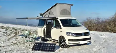 VW T6 California Beach TDI — Camping-car aménagé, 130'000 km, prêt à l'aventure — arrière