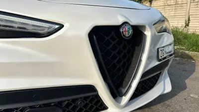 Alfa Romeo Stelvio 2.9 V6 Quadrifoglio Q4 — 510 ch, Intégrale, Blanc métallisé — detail