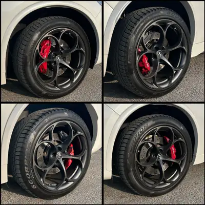Alfa Romeo Stelvio 2.9 V6 Quadrifoglio Q4 — 510 ch, Intégrale, Blanc métallisé — Thumbnail 9