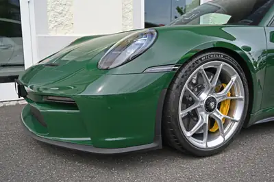 Porsche 911 GT3 Touring PDK — Sportive légendaire en vert British Racing avec 510 ch — Thumbnail 7