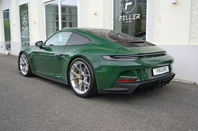 Porsche 911 GT3 Touring PDK — Sportive légendaire en vert British Racing avec 510 ch — Thumbnail 12