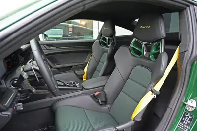 Porsche 911 GT3 Touring PDK — Sportive légendaire en vert British Racing avec 510 ch — Thumbnail 14
