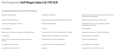 VW Golf Variant 2.0 TDI Style DSG — Monospace diesel efficace, seulement 13 000 km — Miniatur 8