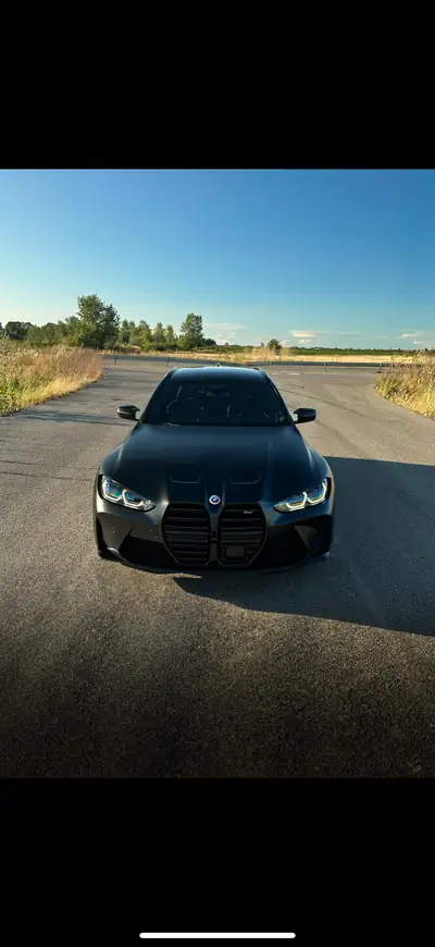 BMW M3 Touring xDrive Competition M — Break haute performance, 510 ch et faible kilométrage — Seitenansicht