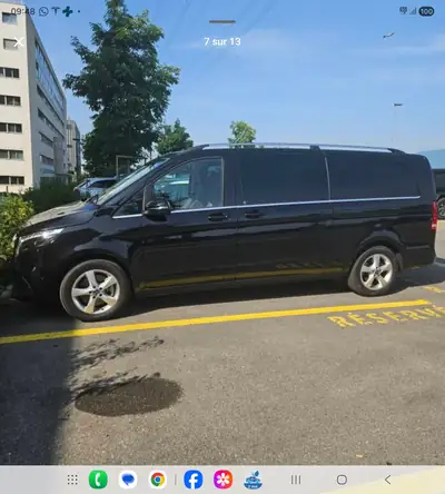 Mercedes-Benz V 300 d Extralang Avantgarde — Monospace premium diesel 4x4, 35'000 km — Heckansicht