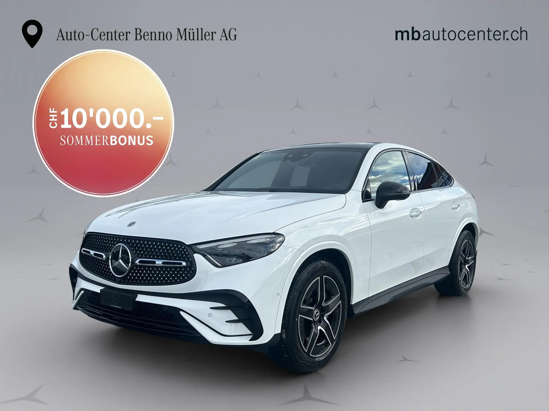 Mercedes-Benz GLC 300 AMG Line Coupé — SUV hybride performant, 20 km seulement
