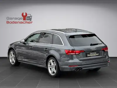 Audi A4 Avant 3.0 TDI V6 Sport — Break diesel performant, 272 ch, quattro intégral — rear view
