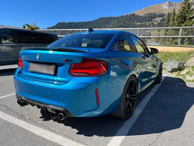 BMW M2 Coupé — 370 ch, boîte manuelle, bleu métallisé, 66 000 km — dettaglio