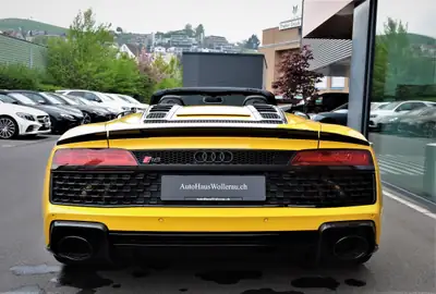 Audi R8 Spyder 5.2 FSI V10 — Cabriolet haute performance, 33 500 km seulement — Thumbnail 14