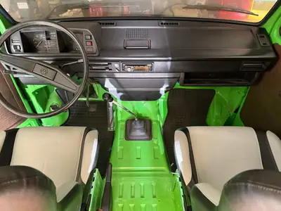 VW T3 Typ 2 — Mythique Combi Vintage 2009, Portes Coulissantes Pratiques — Armaturenbrett
