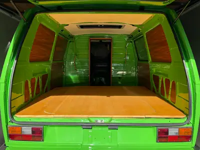 VW T3 Typ 2 — Mythique Combi Vintage 2009, Portes Coulissantes Pratiques — Miniatur 8