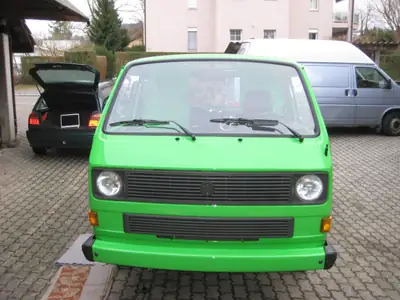 VW T3 Typ 2 — Mythique Combi Vintage 2009, Portes Coulissantes Pratiques — Miniatur 12