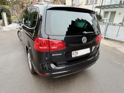 VW Sharan 2.0 TDI Highline — Monospace 7 places diesel, équipement premium — détail