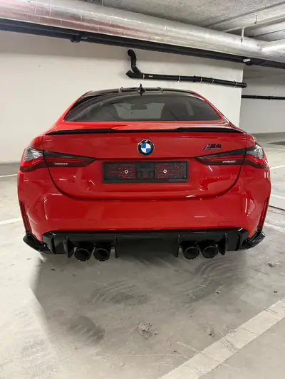 BMW M4 Coupé Competition M xDrive — 510 ch, 33 000 km, garantie constructeur — dashboard