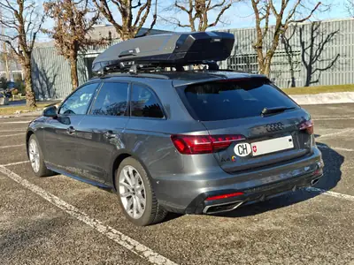 Audi A4 Avant 40 TDI S line — Break diesel performant, 38'000 km, quattro intégral — Heckansicht