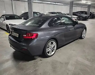 BMW 220d xDrive M Sport — Coupé diesel performant, 99 000 km, finition M Sport — Heckansicht