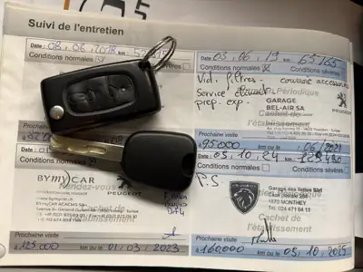 Peugeot 308 CC 1.6 Turbo R.Garros — Cabriolet élégant, motorisation sportive 200 ch — Armaturenbrett