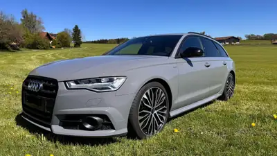 Audi A6 Avant 3.0 BiTDI V6 — Break luxe Quattro, 326 ch, consommation maîtrisée — Außenansicht